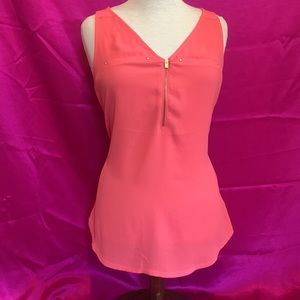 Salmon coloured blouse size S , by Express
